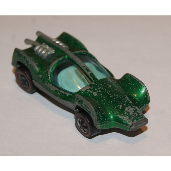 HOT WHEELS REDLINE 1969 MANTIS RARE GREEN - Picture 3 of 10